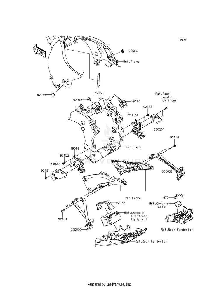 Frame Fittings Schematic