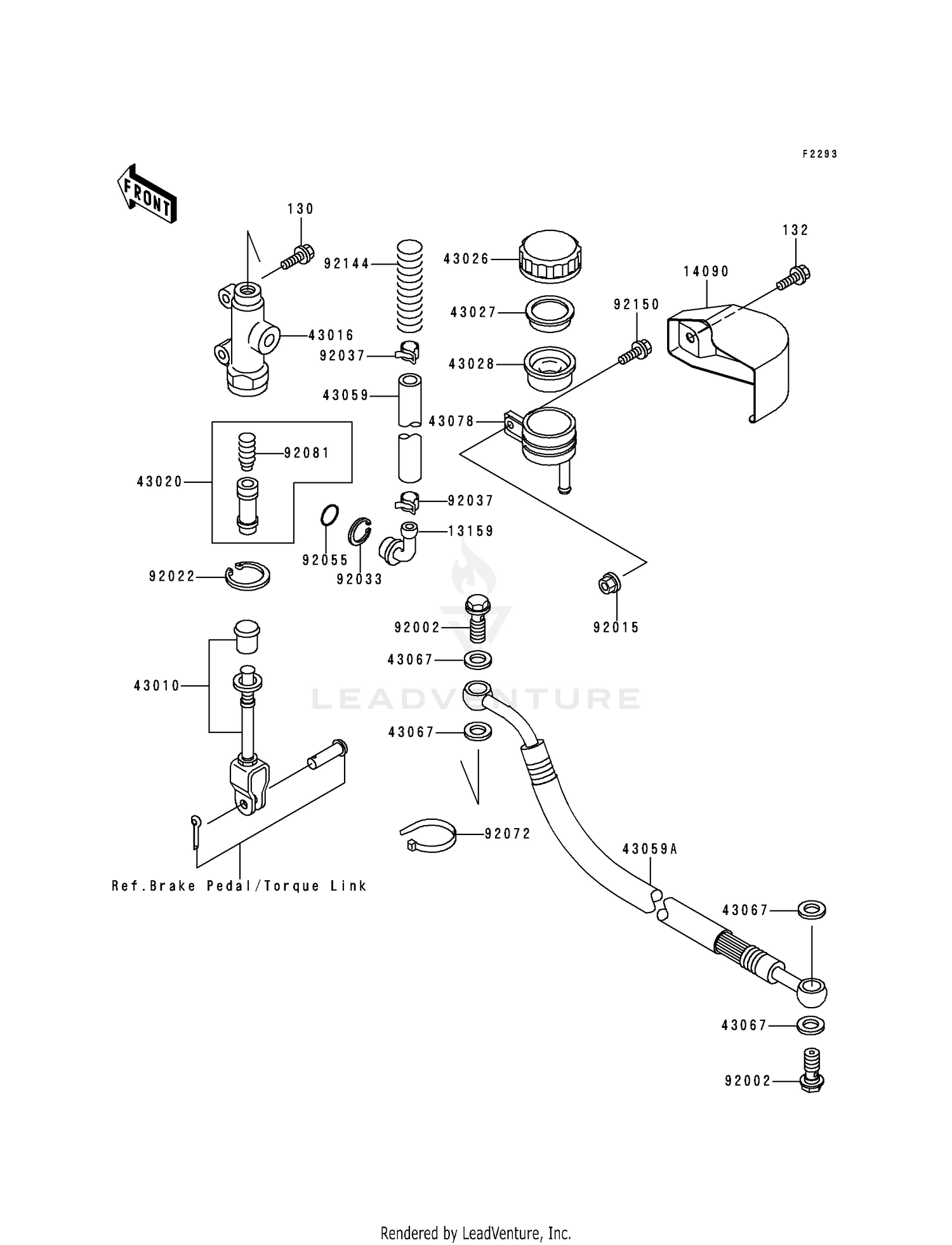 REAR MASTER CYLINDER