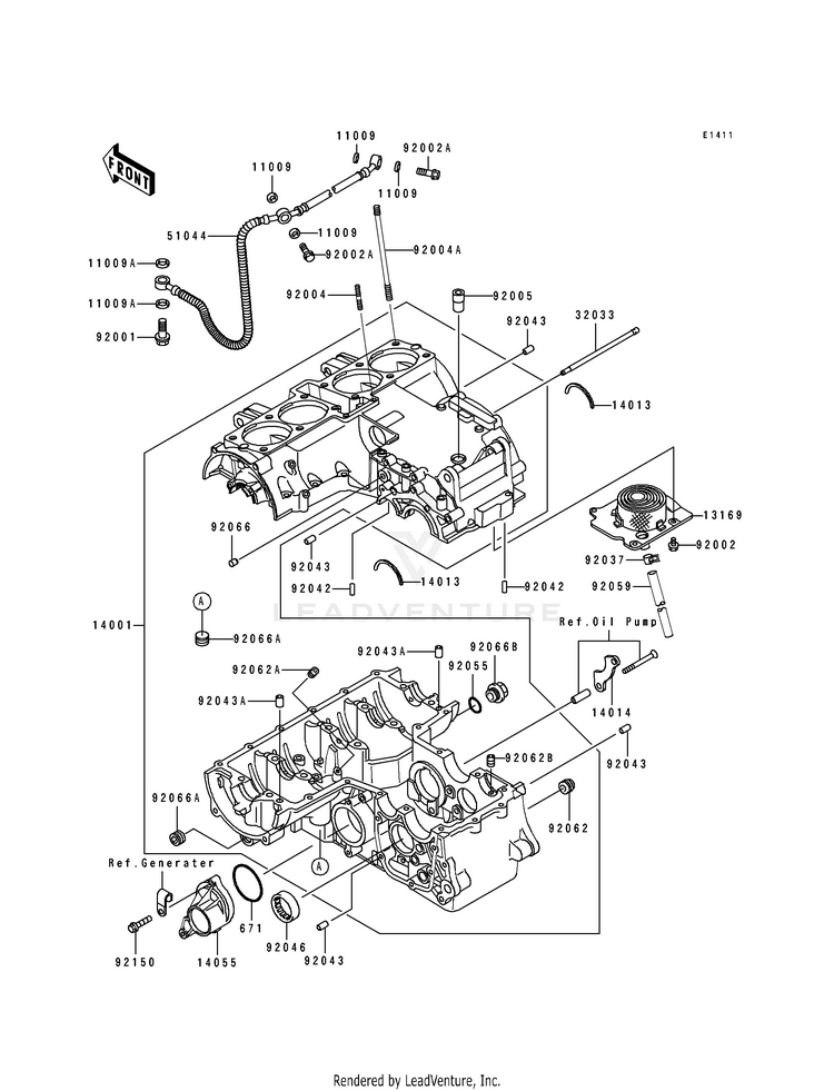 Crankcase Schematic
