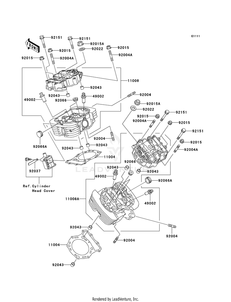 Cylinder Head Schematic
