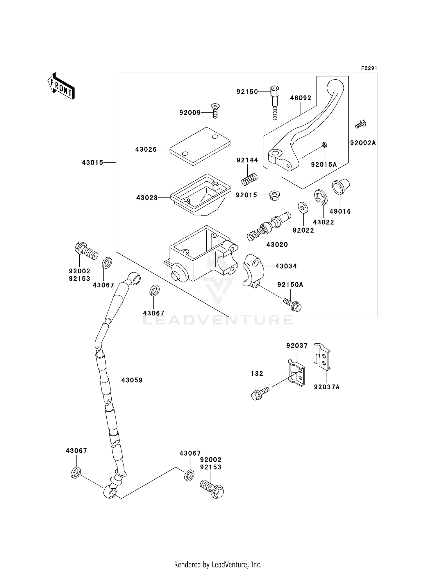 FRONT MASTER CYLINDER