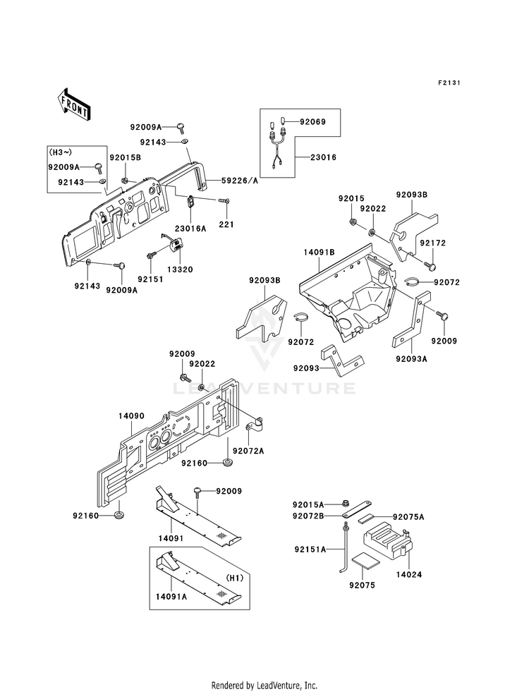 Frame Fittings Schematic