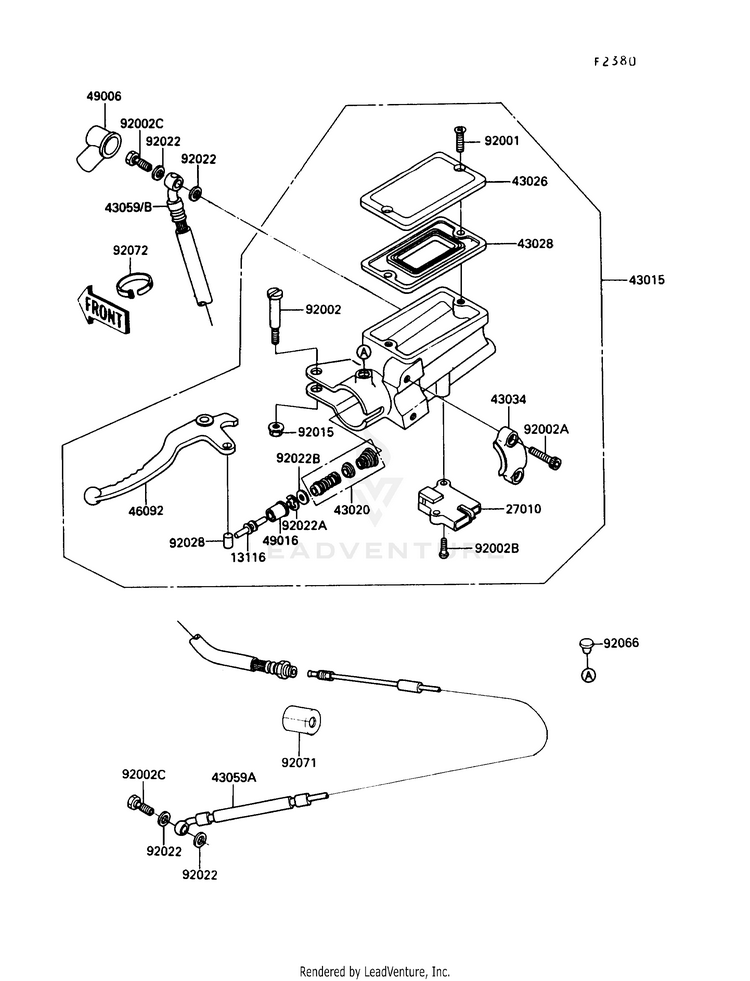 Clutch Master Cylinder Schematic