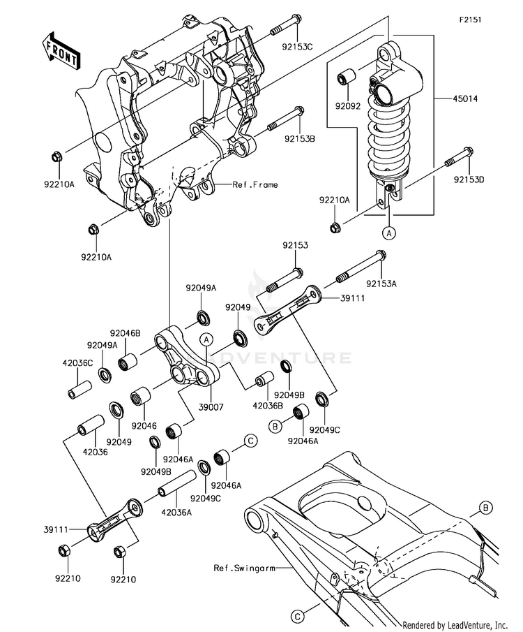 Suspension/Shock Absorber Schematic