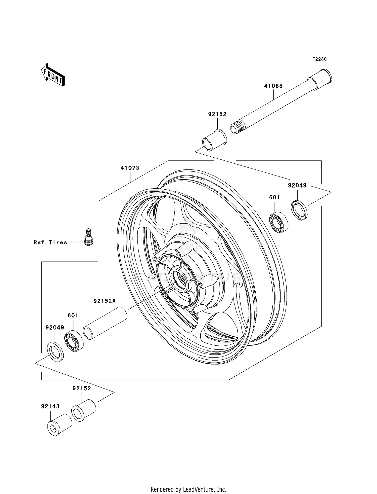 FRONT WHEEL