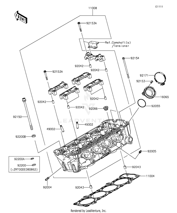 Cylinder Head Schematic