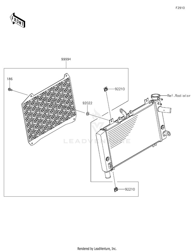 Accessory(Radiator Trim) Schematic