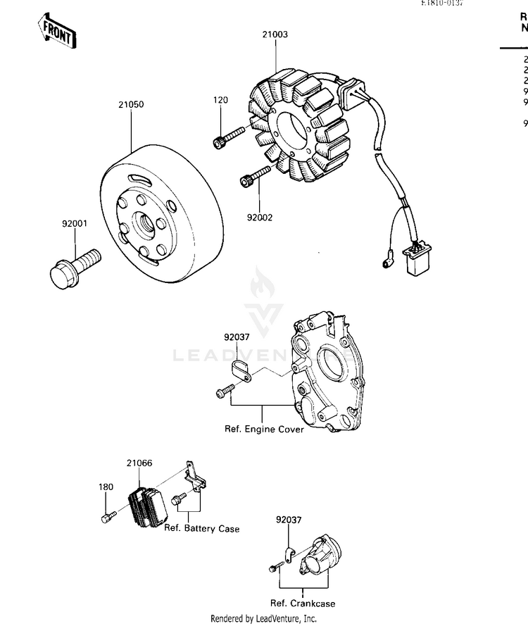 Generator/Regulator Schematic