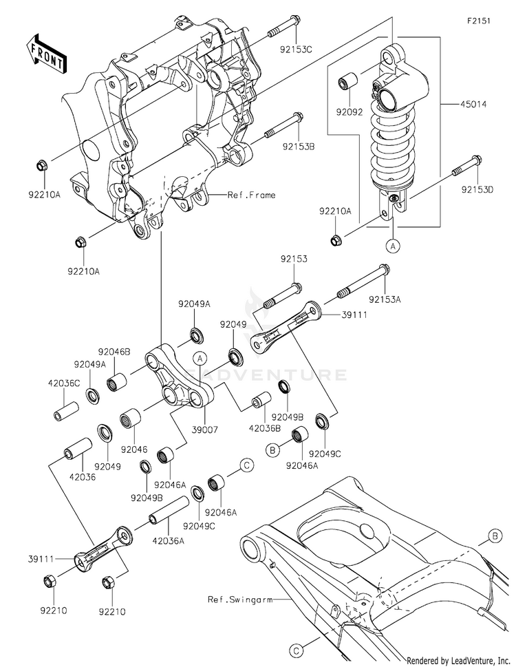 Suspension/Shock Absorber Schematic