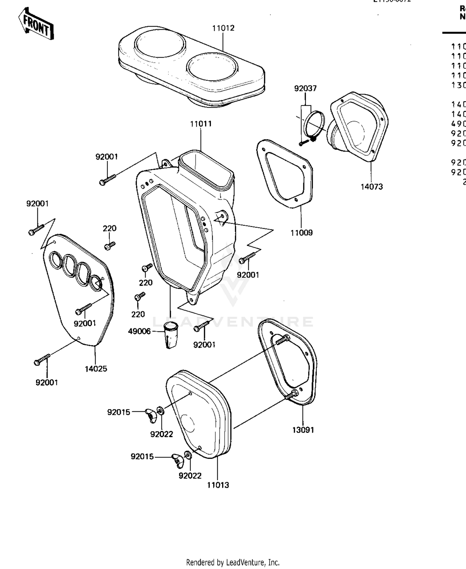 Assembly diagram