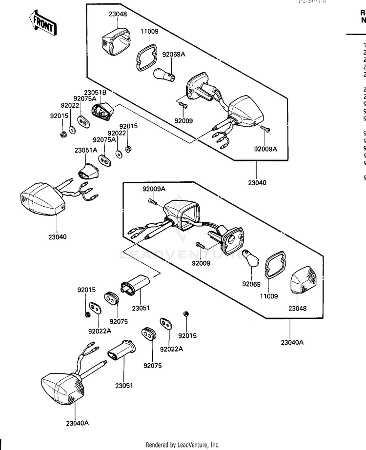 Turn Signals Schematic