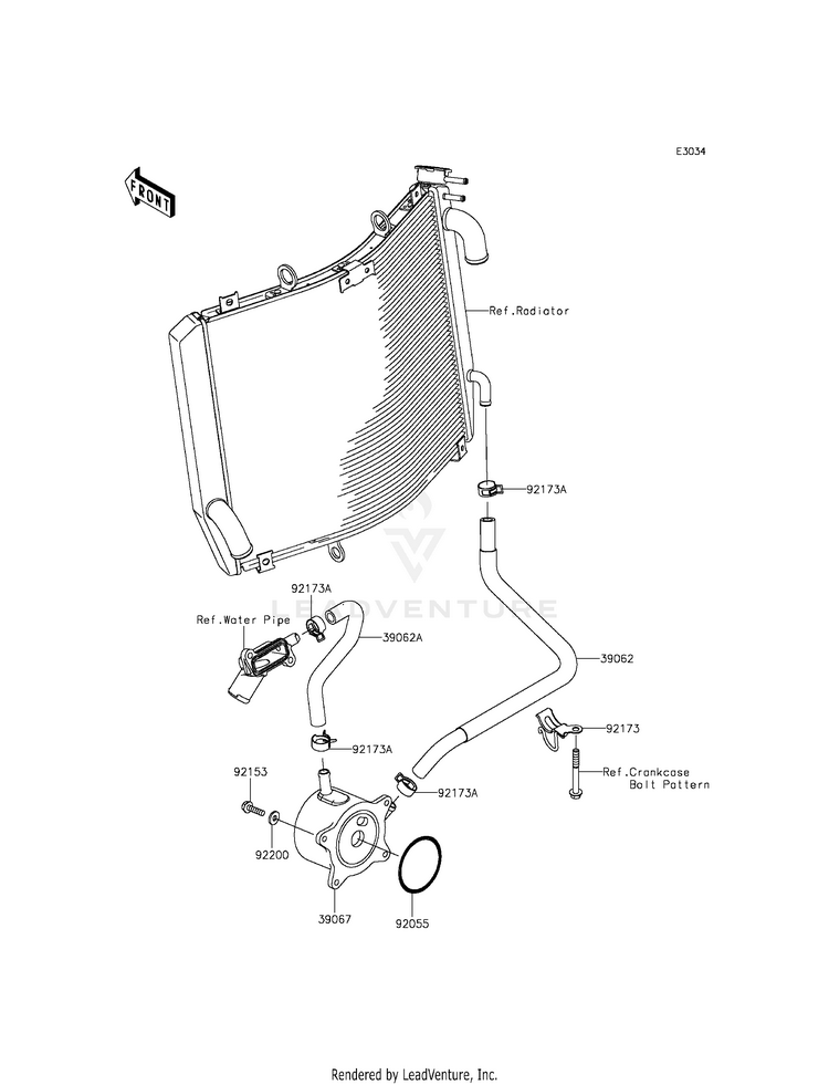 Oil Cooler Schematic