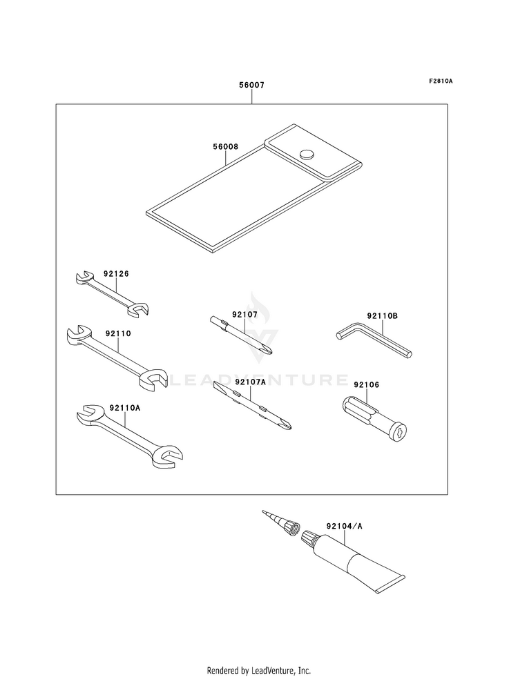 Owner's Tools (Aaf-Acf) Schematic