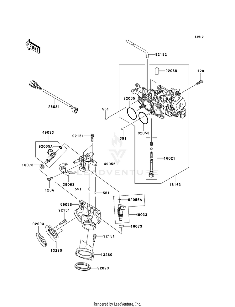 Throttle (D6f/D7f) Schematic