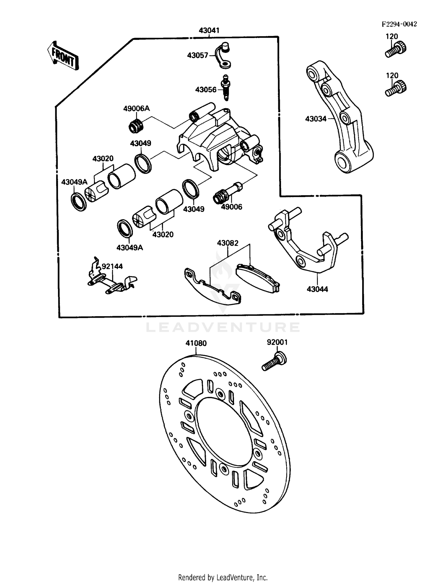 REAR BRAKE (00399&NAMI.)
