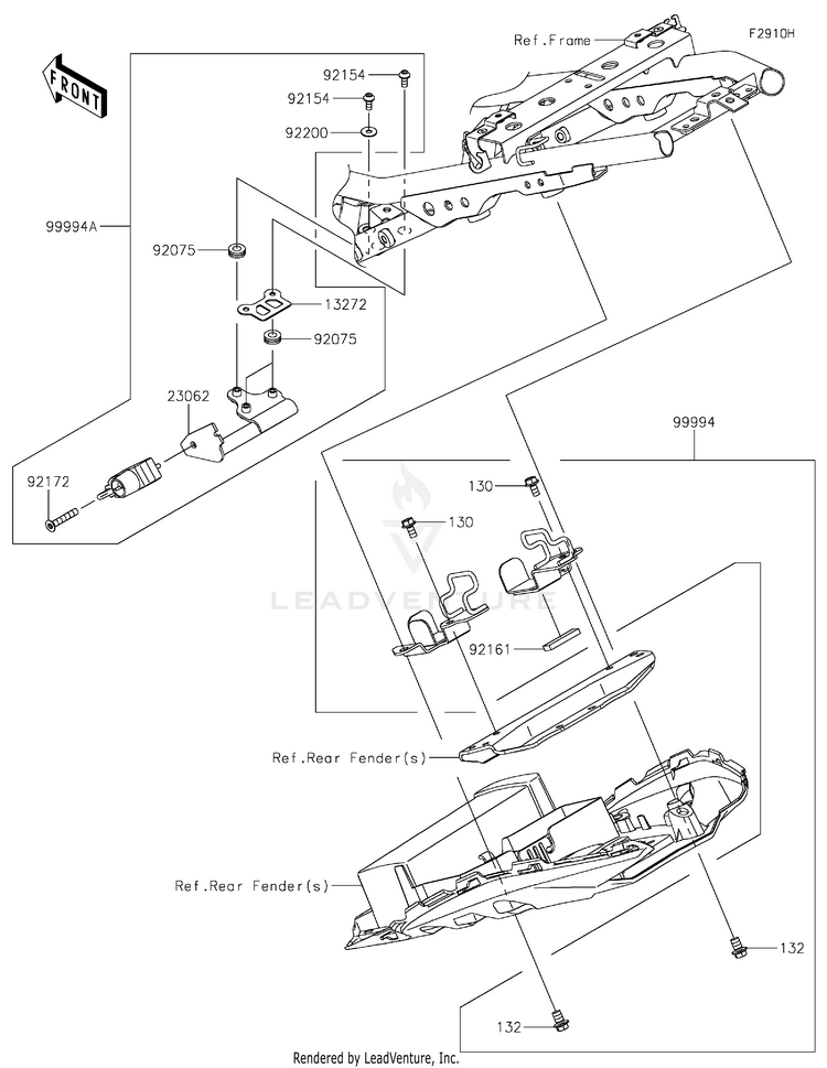 Accessory(U-Lock Bracket Etc.) Schematic