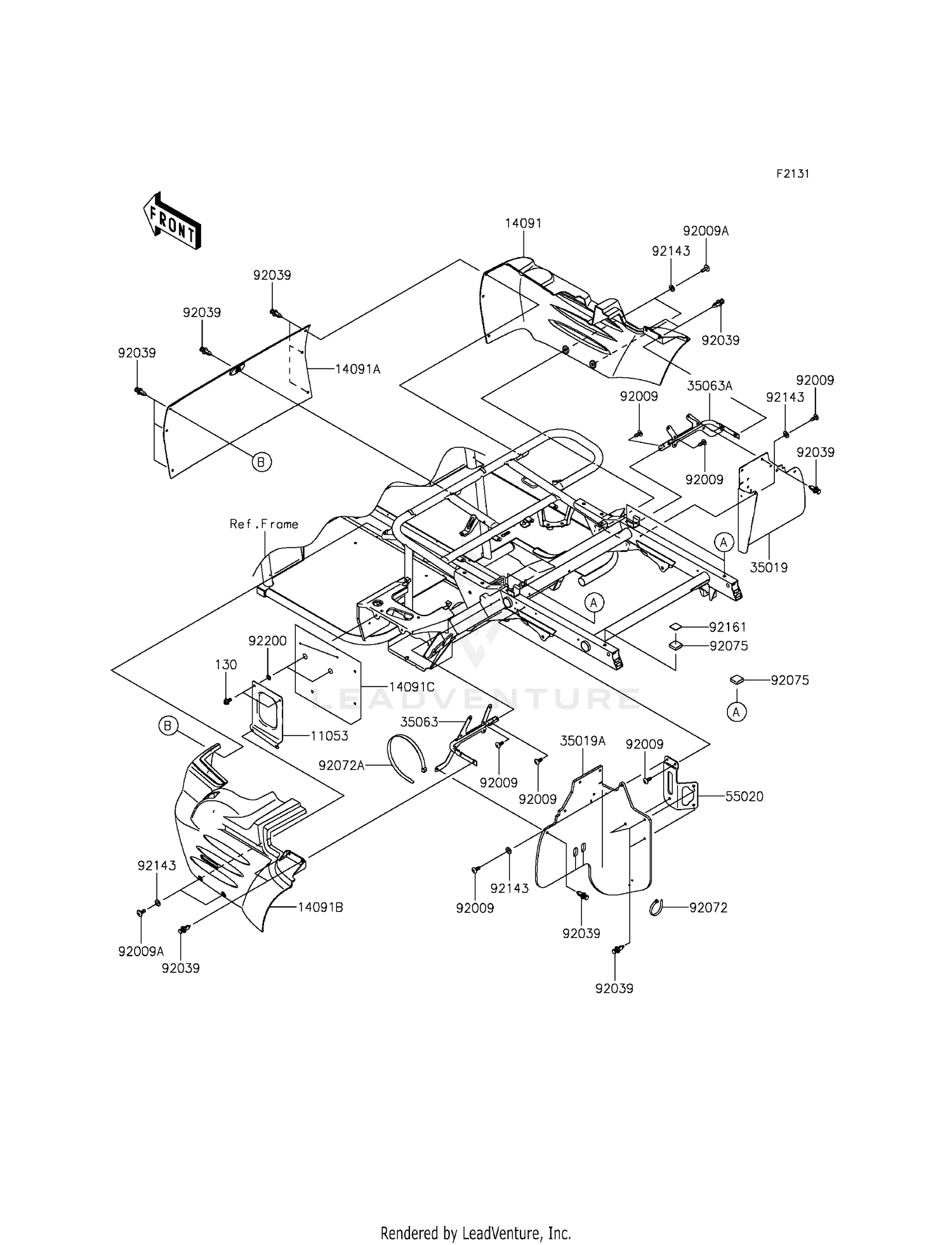 FRAME FITTINGS (REAR)