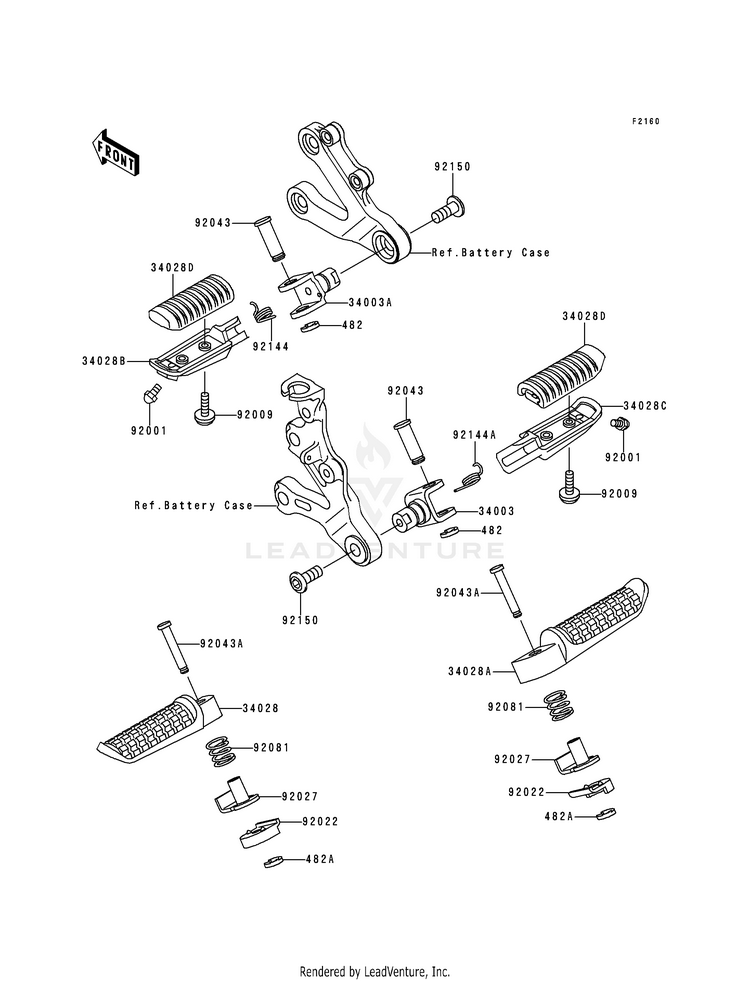 Footrests Schematic