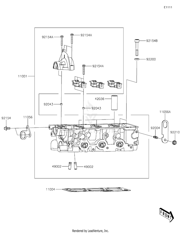 Cylinder Head Schematic