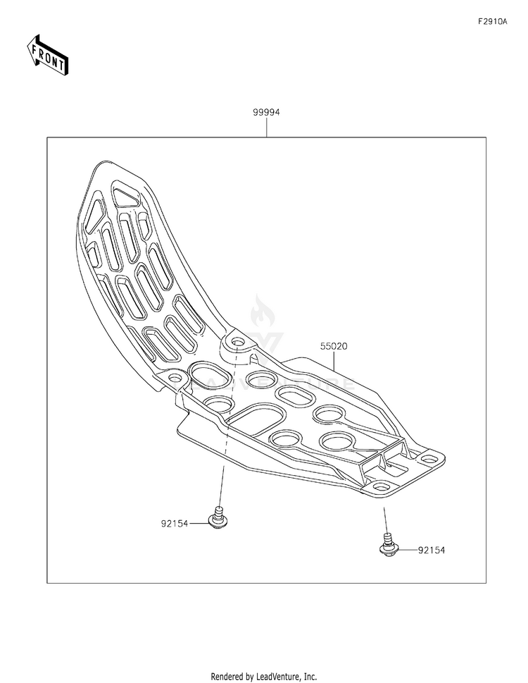 Accessory(Skid Plate) Schematic