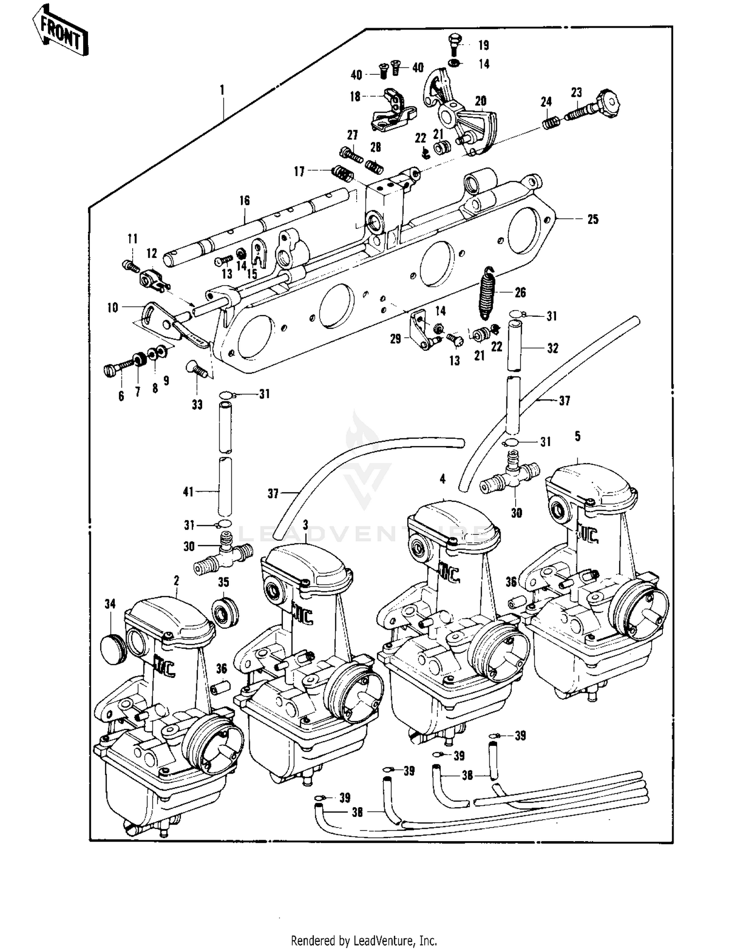 CARBURETOR ASSY (KZ1000-B1)