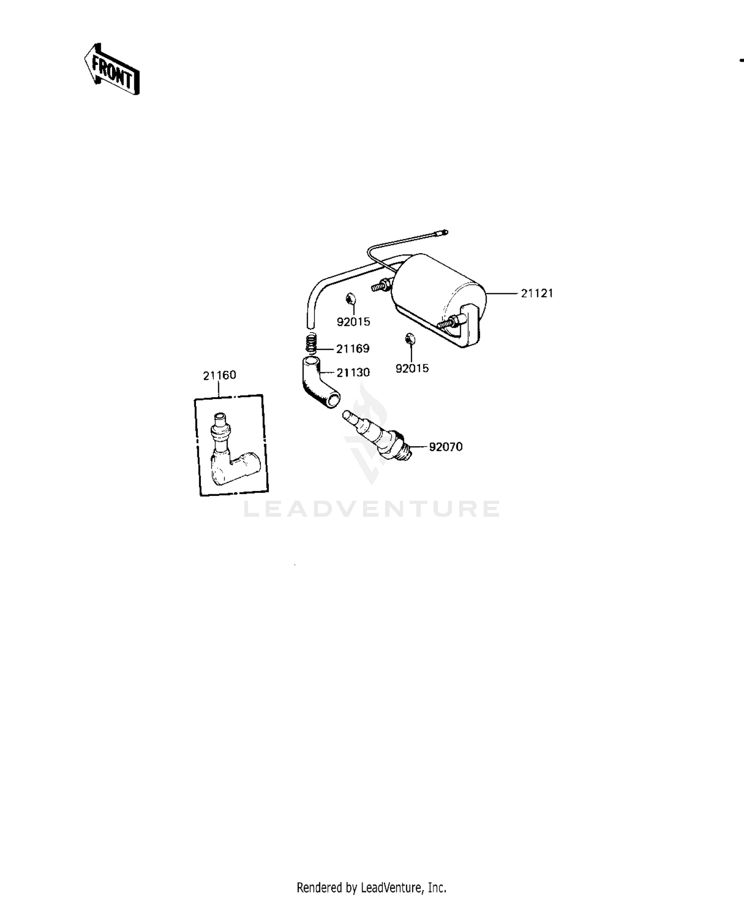 IGNITION COIL ('82-'83 A9/A10)