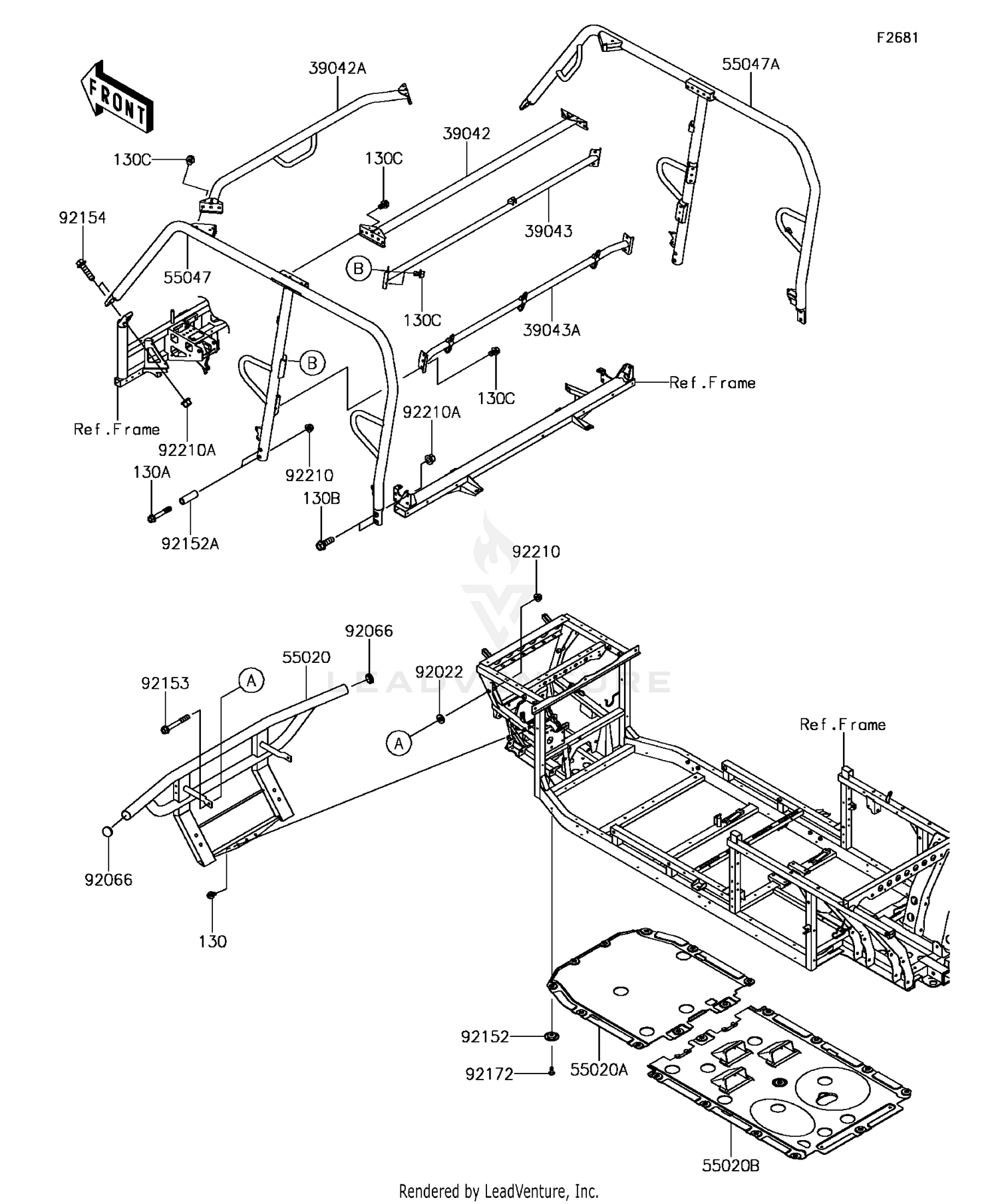 Guards/Cab Frame