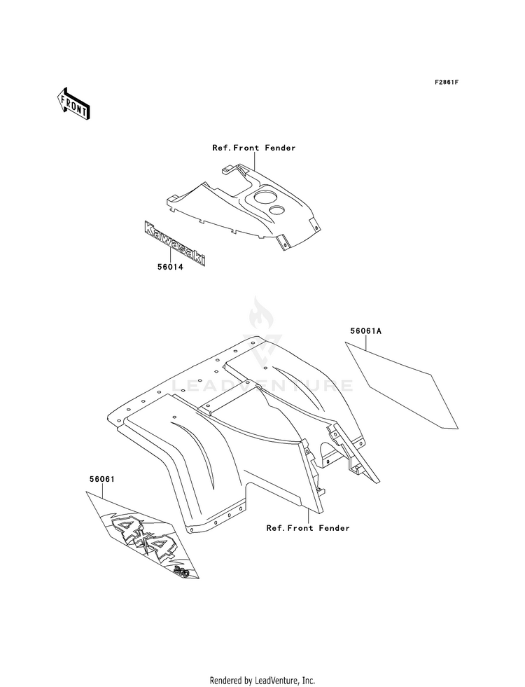 Decals (Red)(Klf300-C8) Schematic