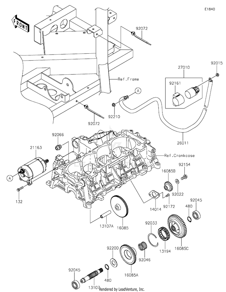 Starter Motor Schematic