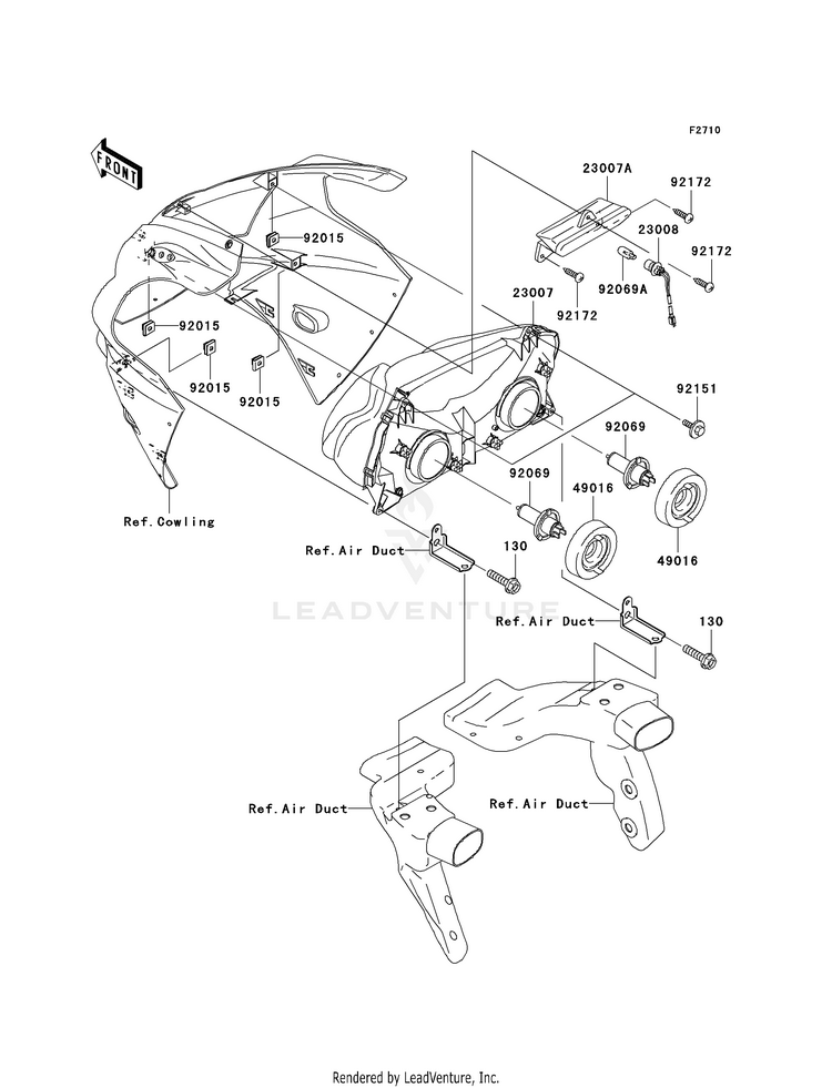 Headlight(S) Schematic
