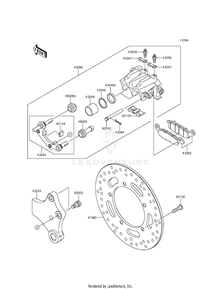 Rear Brake Schematic