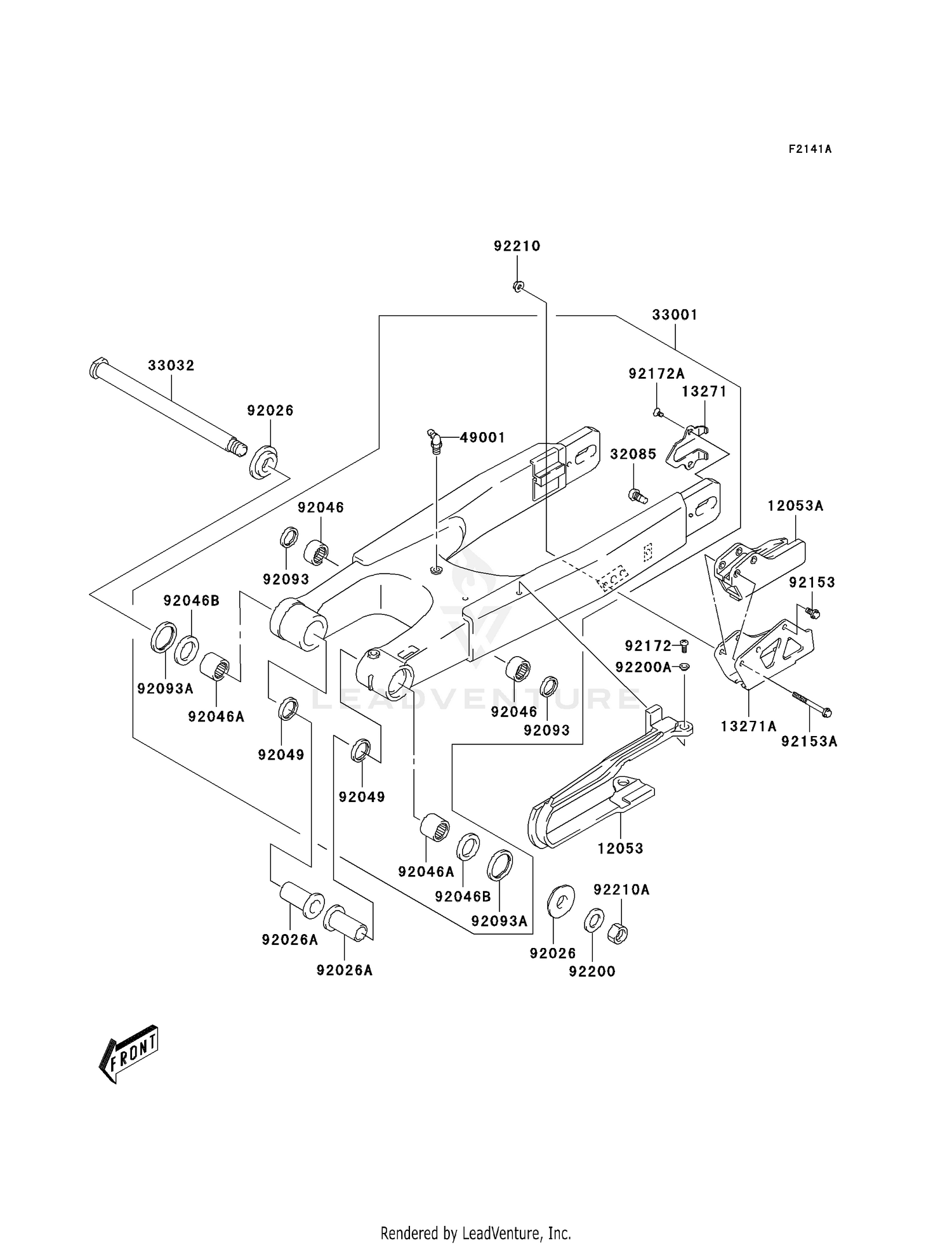 SWINGARM (KLX400-B2)