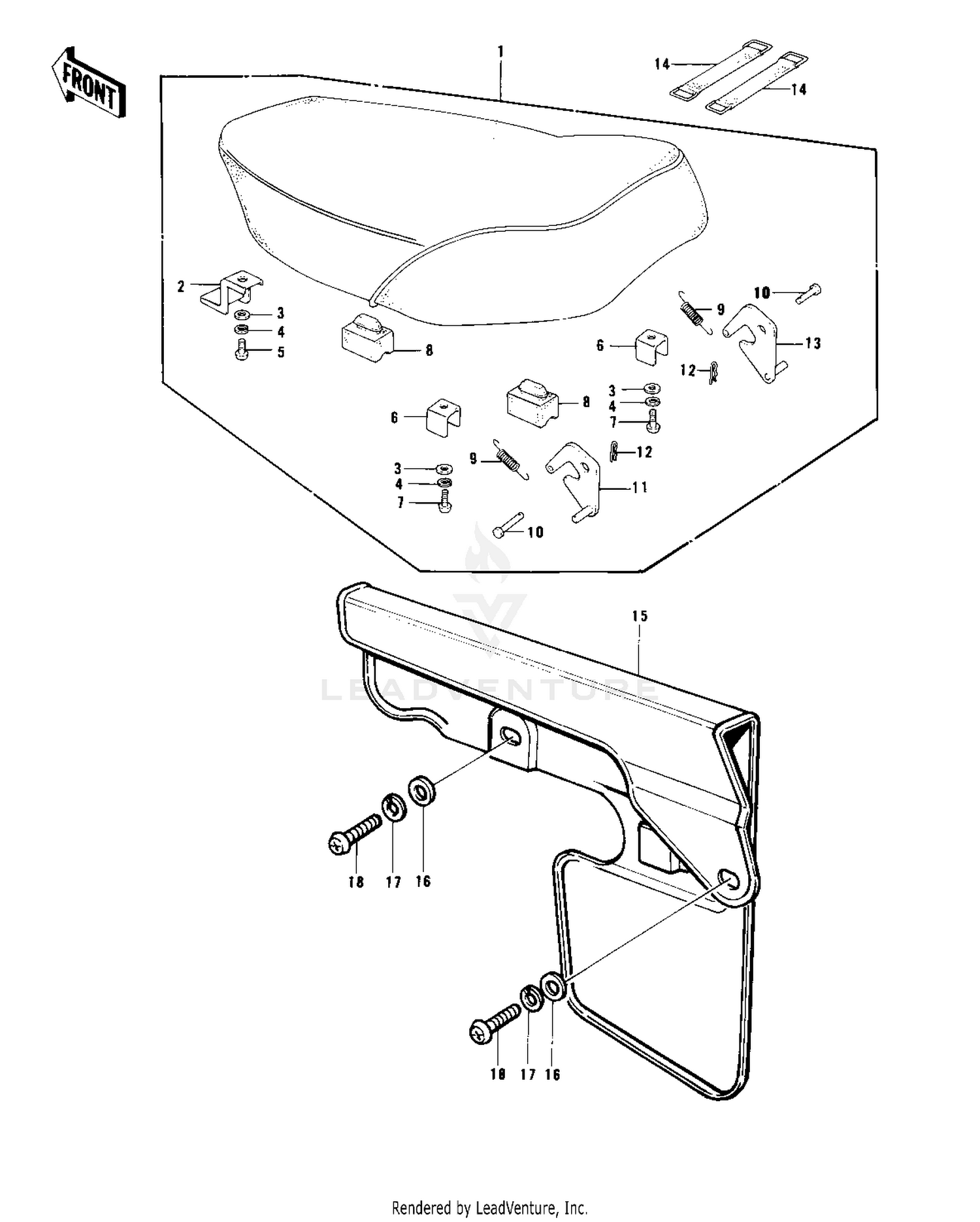 SEAT/CHAIN COVER
