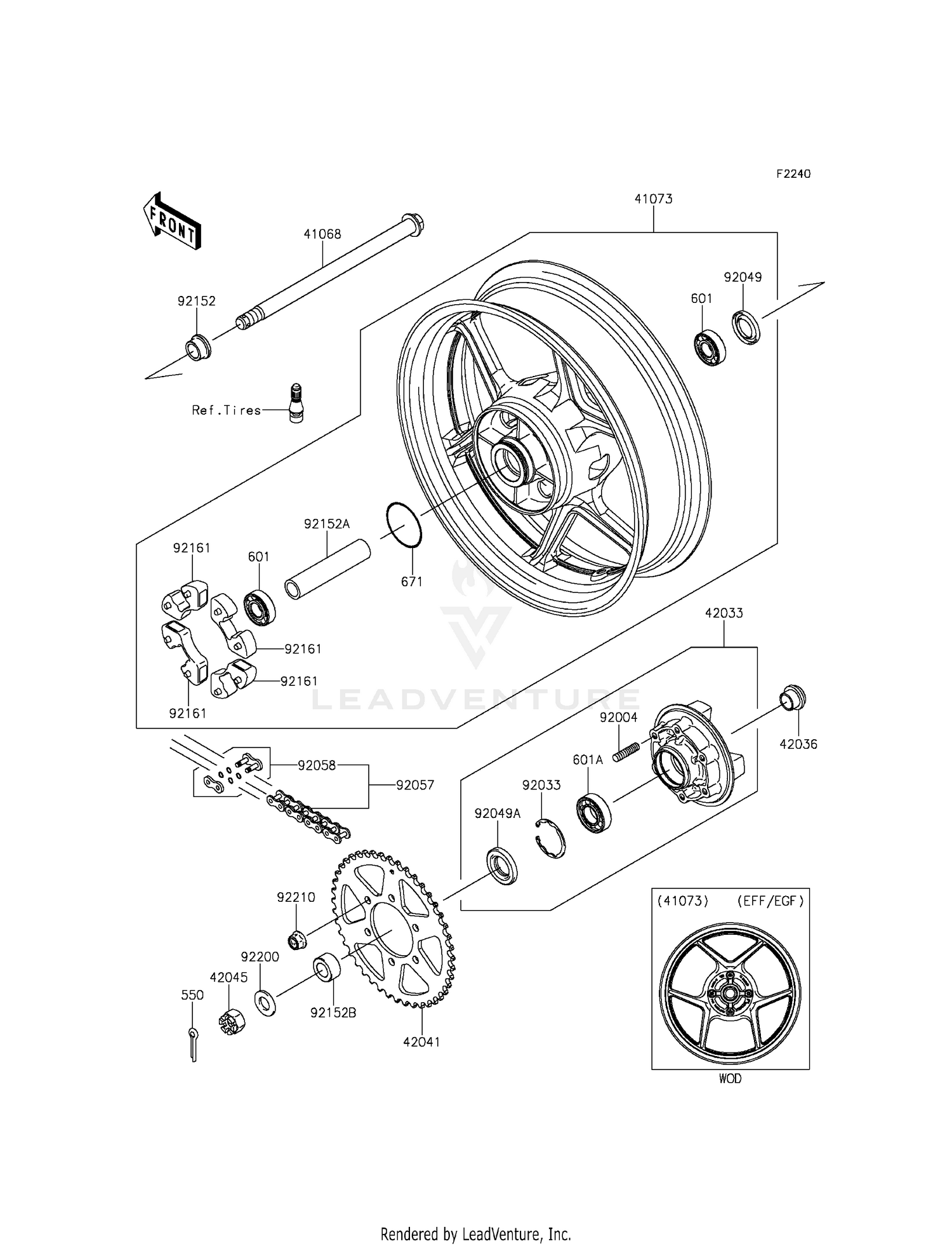 REAR HUB