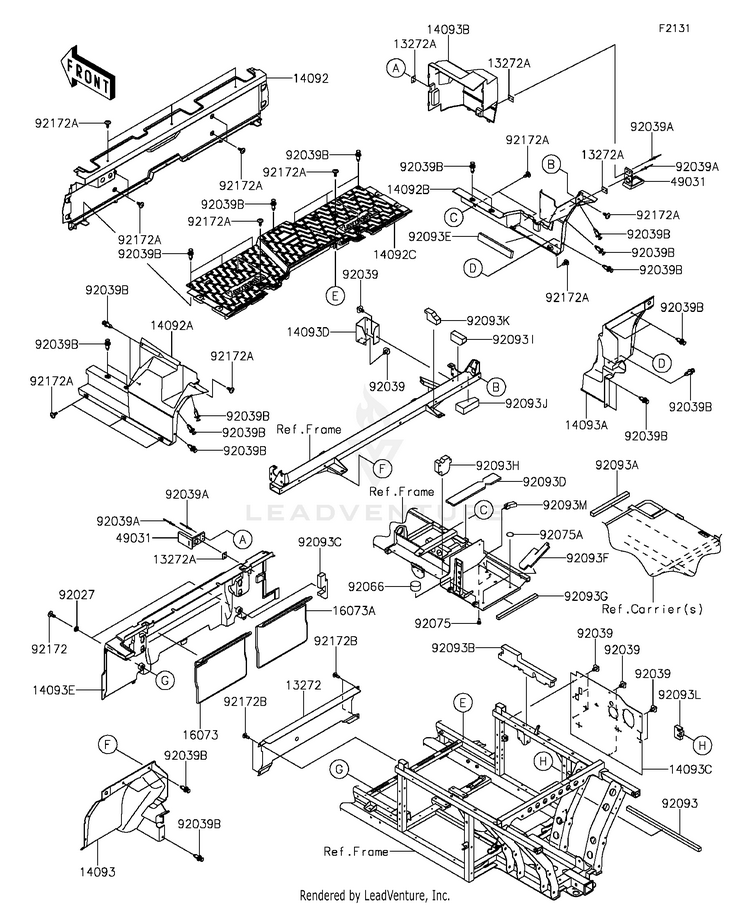 Frame Fittings(Rear)(Bff) Schematic
