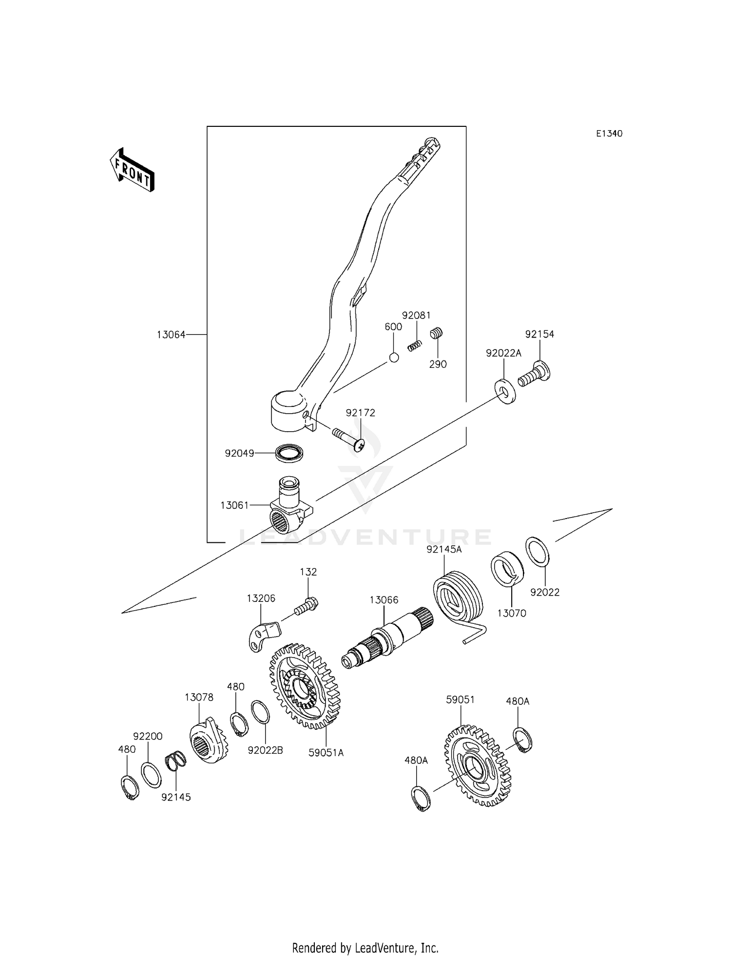 KICKSTARTER MECHANISM