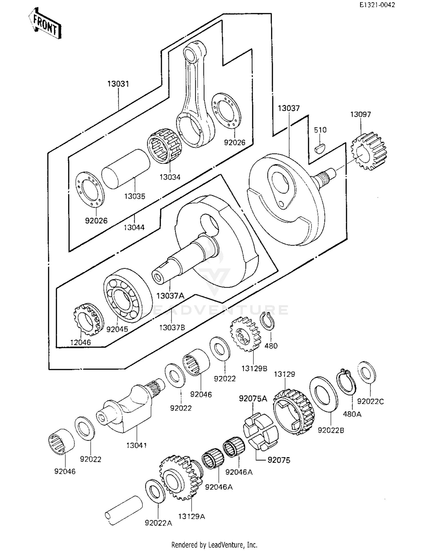 CRANKSHAFT/BALANCER