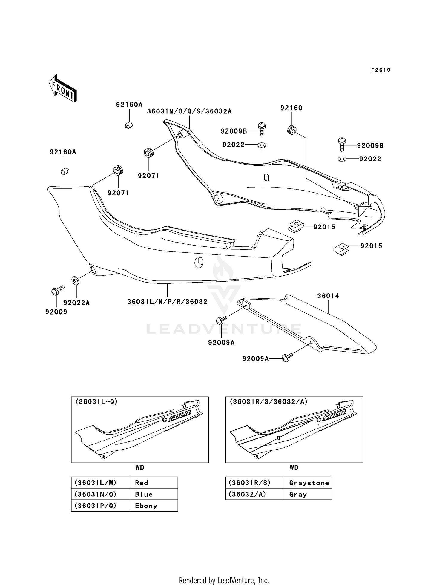 SIDE COVERS/CHAIN COVER