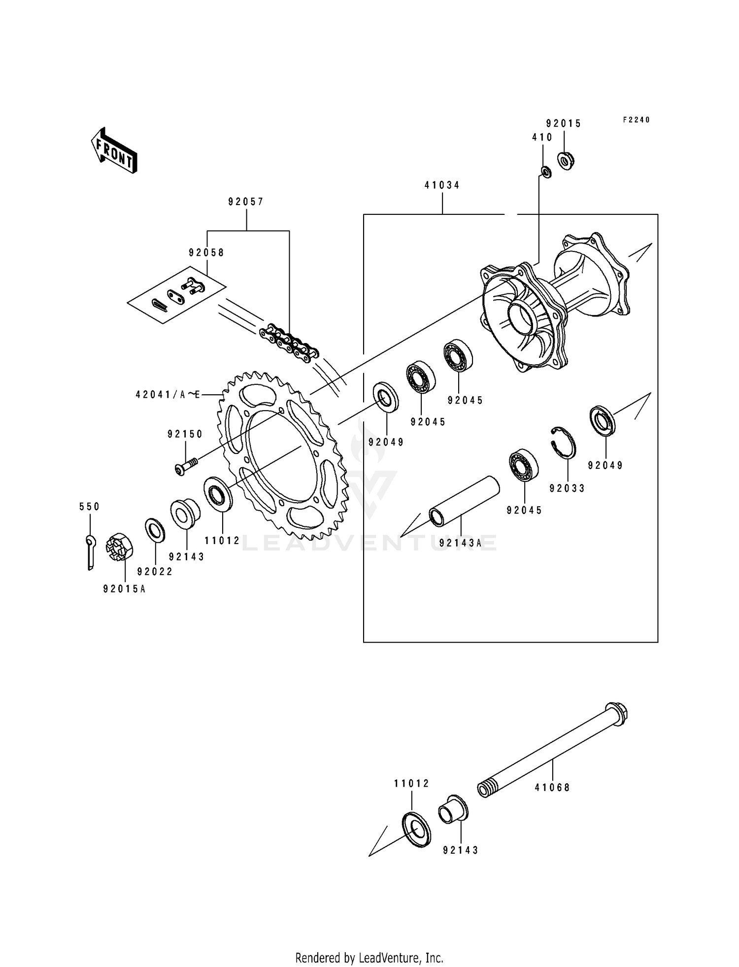 REAR HUB