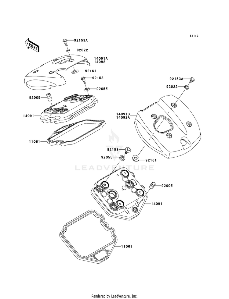 Cylinder Head Cover Schematic