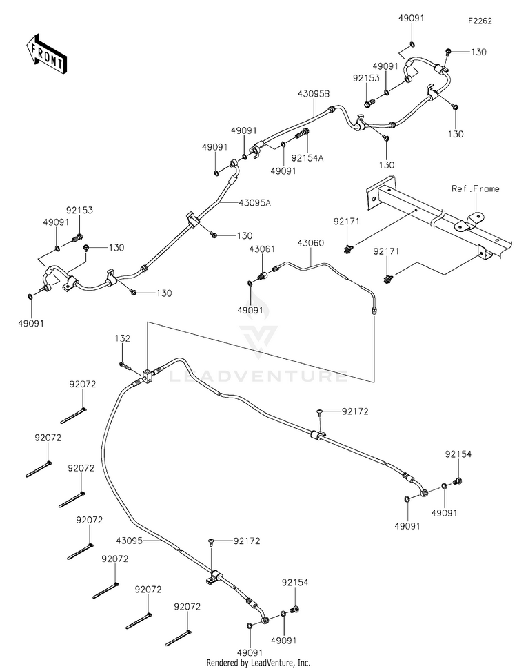 Brake Piping Schematic