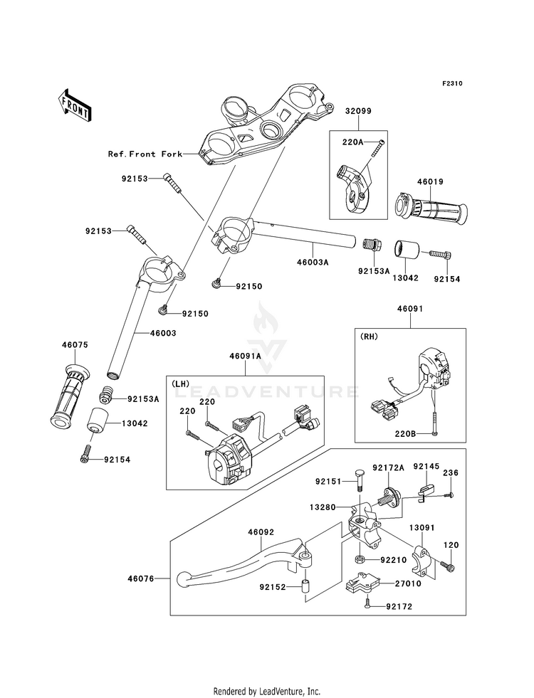Handlebar Schematic