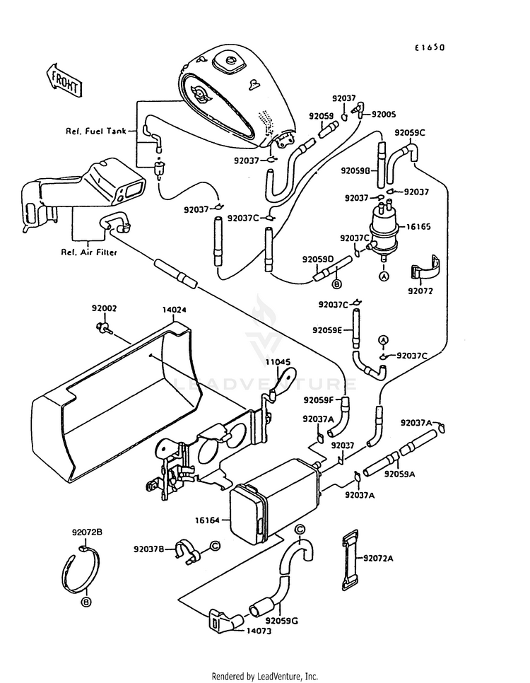 Fuel Evaporative System Schematic