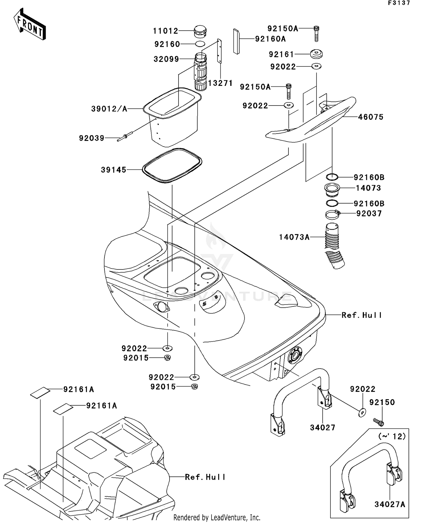Hull Rear Fittings