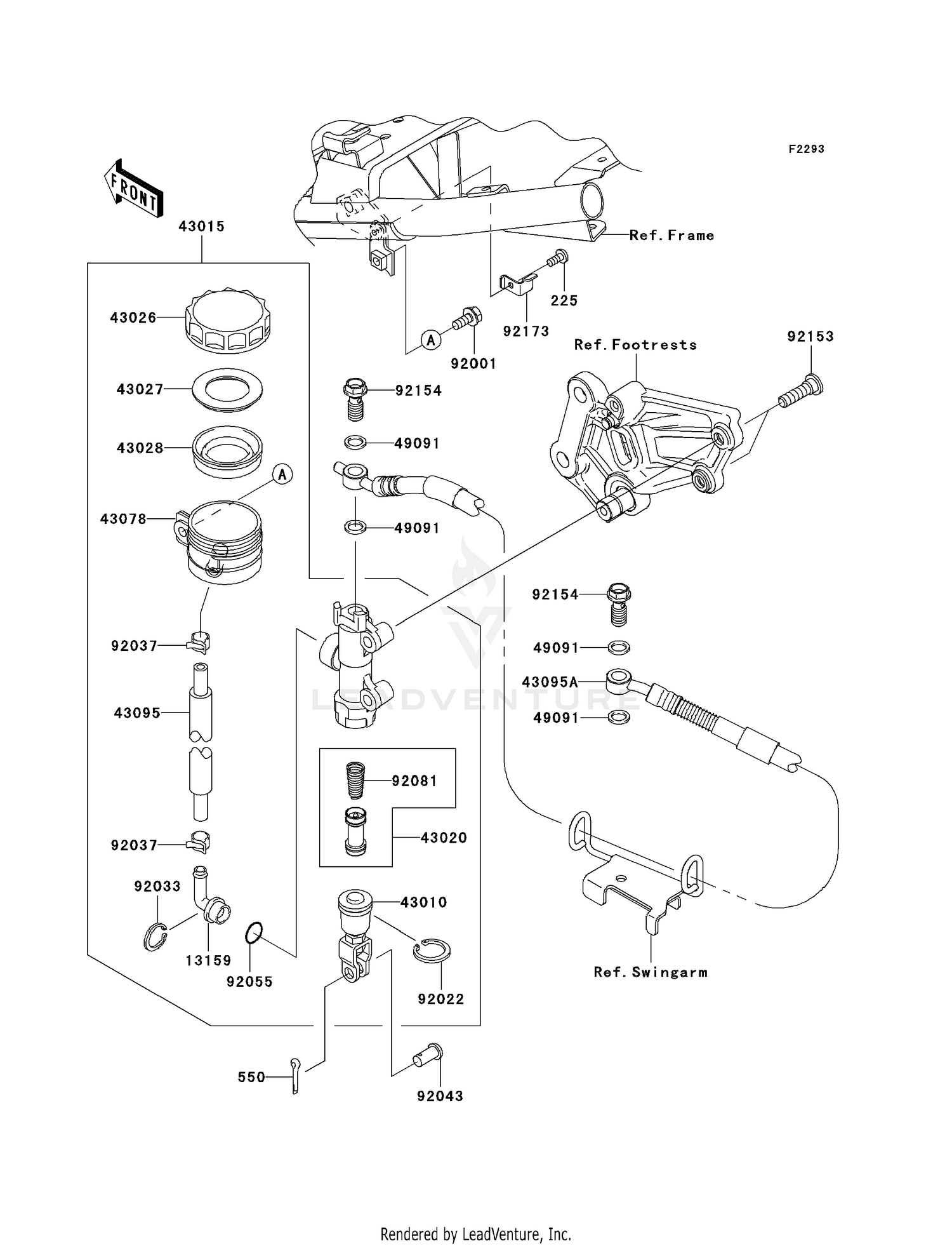 REAR MASTER CYLINDER