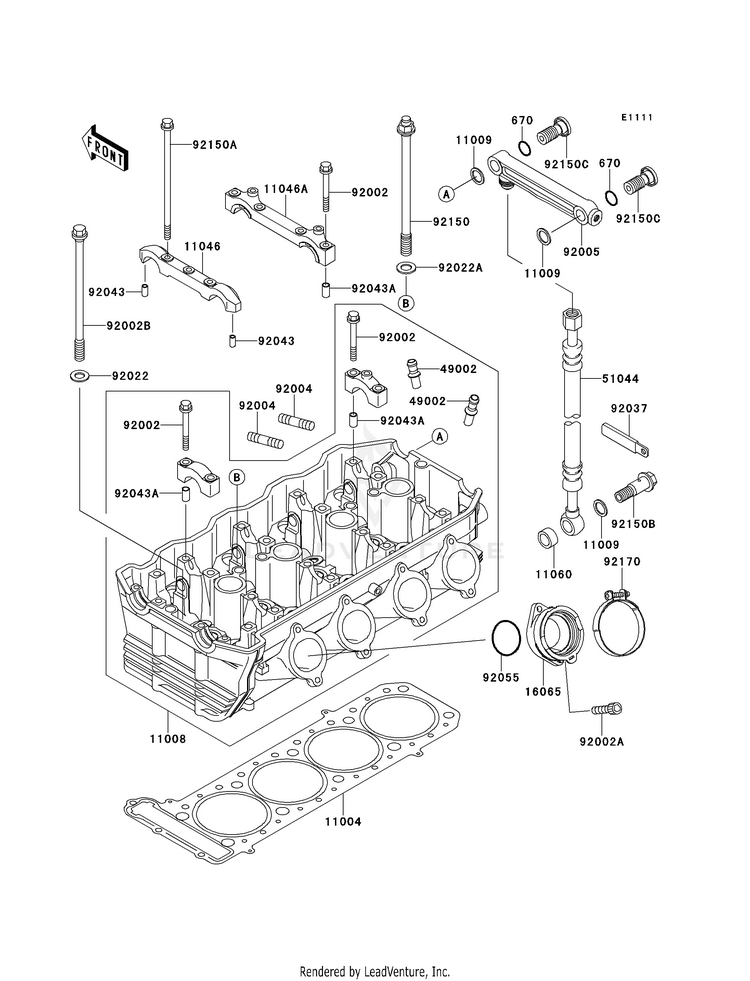 Cylinder Head Schematic