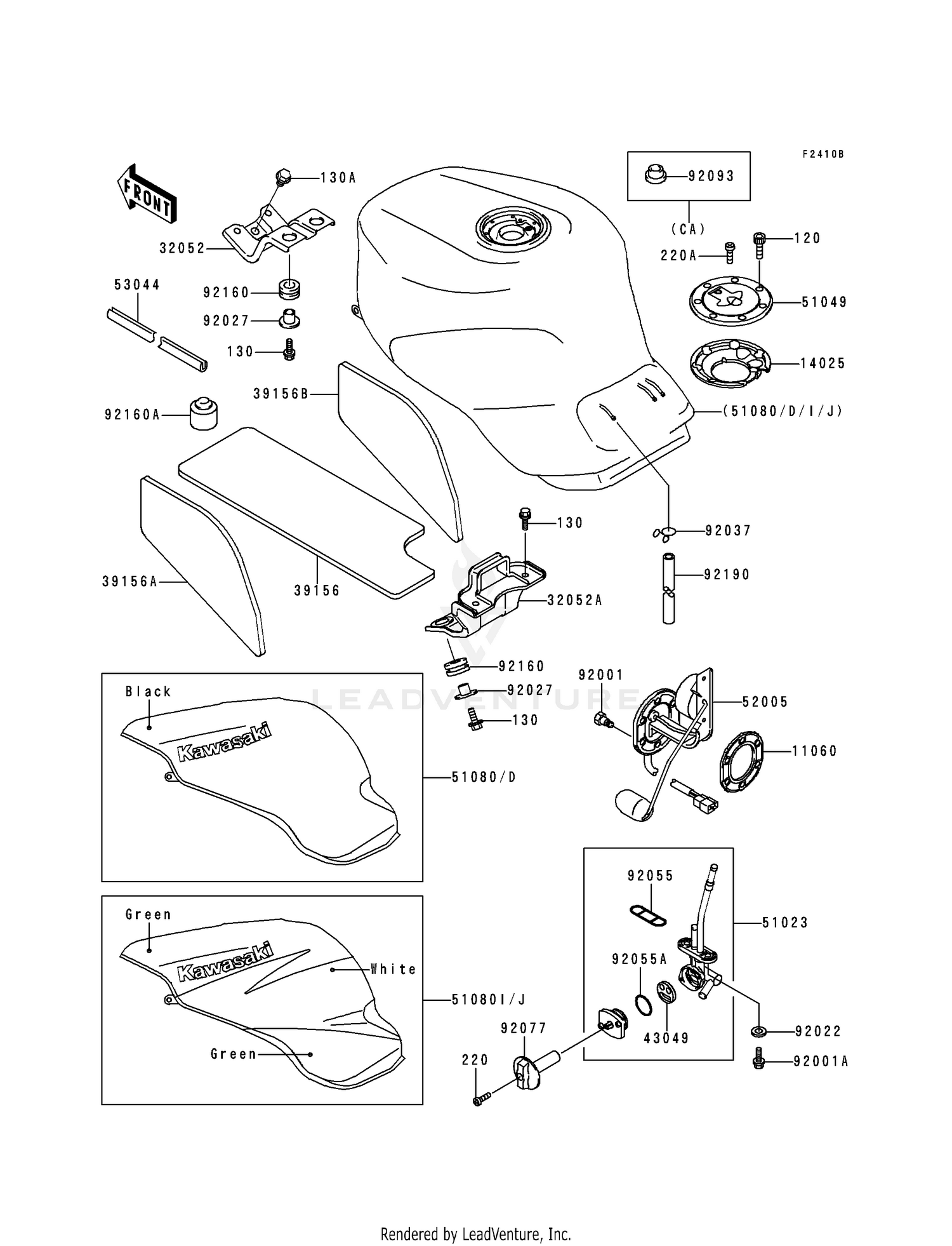FUEL TANK (ZX900-B3)