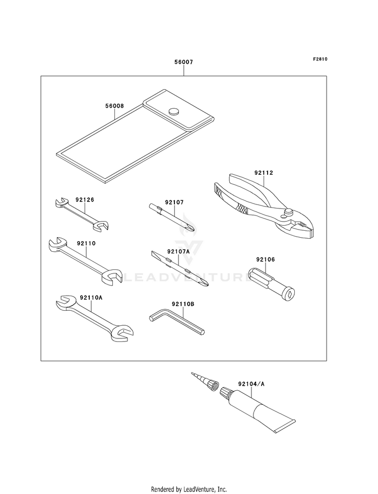 Owner's Tools (A9f/A9fa) Schematic