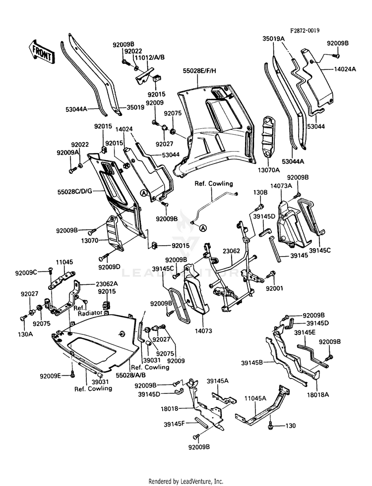 Cowling Lowers (A2/A3) Schematic