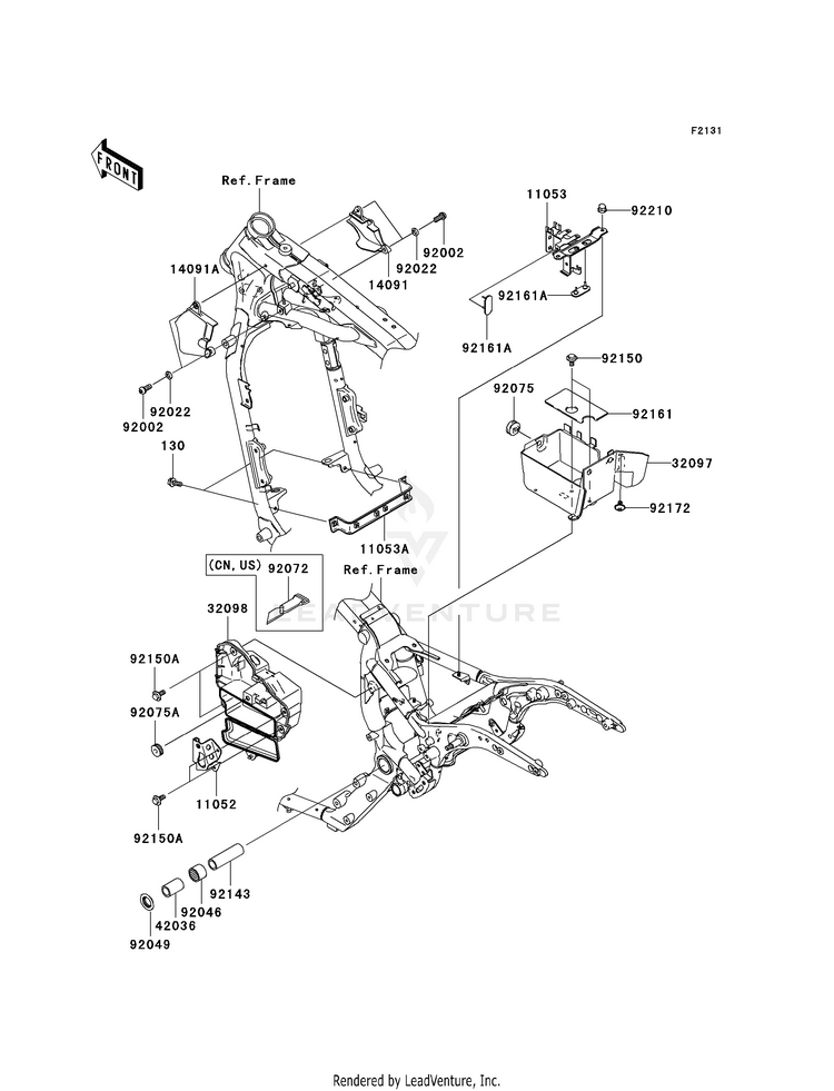 Frame Fittings Schematic